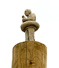 Isaac Cordal, climate change, Belgium, waiting